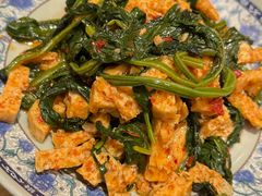 菠菜面筋-新疆伊宁远征餐厅