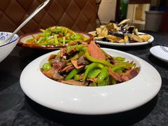 炒牛肉-晚归月亮湾私家菜(临邑路店)