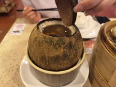 原只椰子炖竹丝鸡汤-点都德(聚福楼店)
