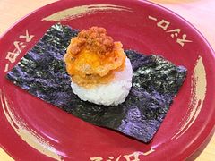 激辛肉酱帆立贝天妇罗海苔包-寿司郎(西单大悦城店)