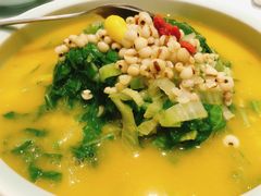 陕南豆汤青菜钵-江城小馆陕南妈妈菜·全球旅行餐厅(钟楼店)