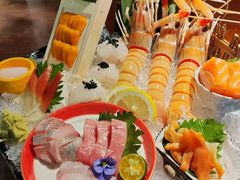 生鱼五种拼盘-森味薪火烧•烧鸟居酒屋•日本料理(望京店)
