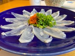 河豚鱼菊盛薄切-天正河鲀·河豚亭(大连店)