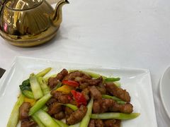 芦笋炒猪颈肉-金华安大酒楼·老牌潮菜·粤式茶点(东方国际店)