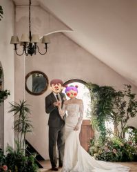 -城市花园婚纱摄影