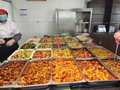 自助取餐区-南通大学-食堂