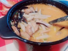 蘑菇汤莜面鱼鱼-西贝(无锡万象城店)