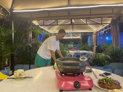 露天位-墨脱石锅椰子鸡•海鲜糟粕醋(榆亚路店)