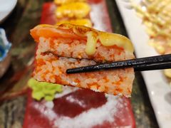 焦糖三文鱼卷-炙柒Sekinana·精致料理 烧鸟·铁板烧(海上世界店)