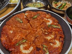 泡菜饼-姜虎东白丁烤肉(银泰中心in99店)