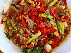 小炒黄牛肉-笨罗卜浏阳菜馆(星沙店)