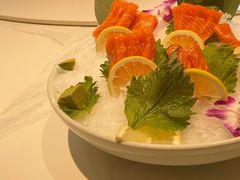 三文鱼刺身-新海渔港·胶东海鲜家常菜·家宴(奥体中心店)