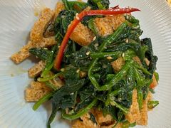 菠菜拌面筋-贯贯吉·清真餐厅(浙江中路店)