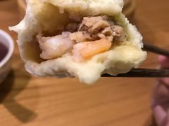 虾仁鸡肉小笼包-草包包子铺(宽厚里店)