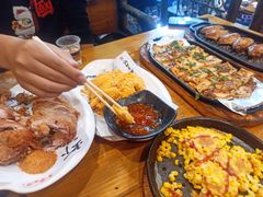 料理烤芝士玉米粒-老东镇啤酒屋海鲜加工·蒸汽海鲜·海鲜烧烤(台东店)