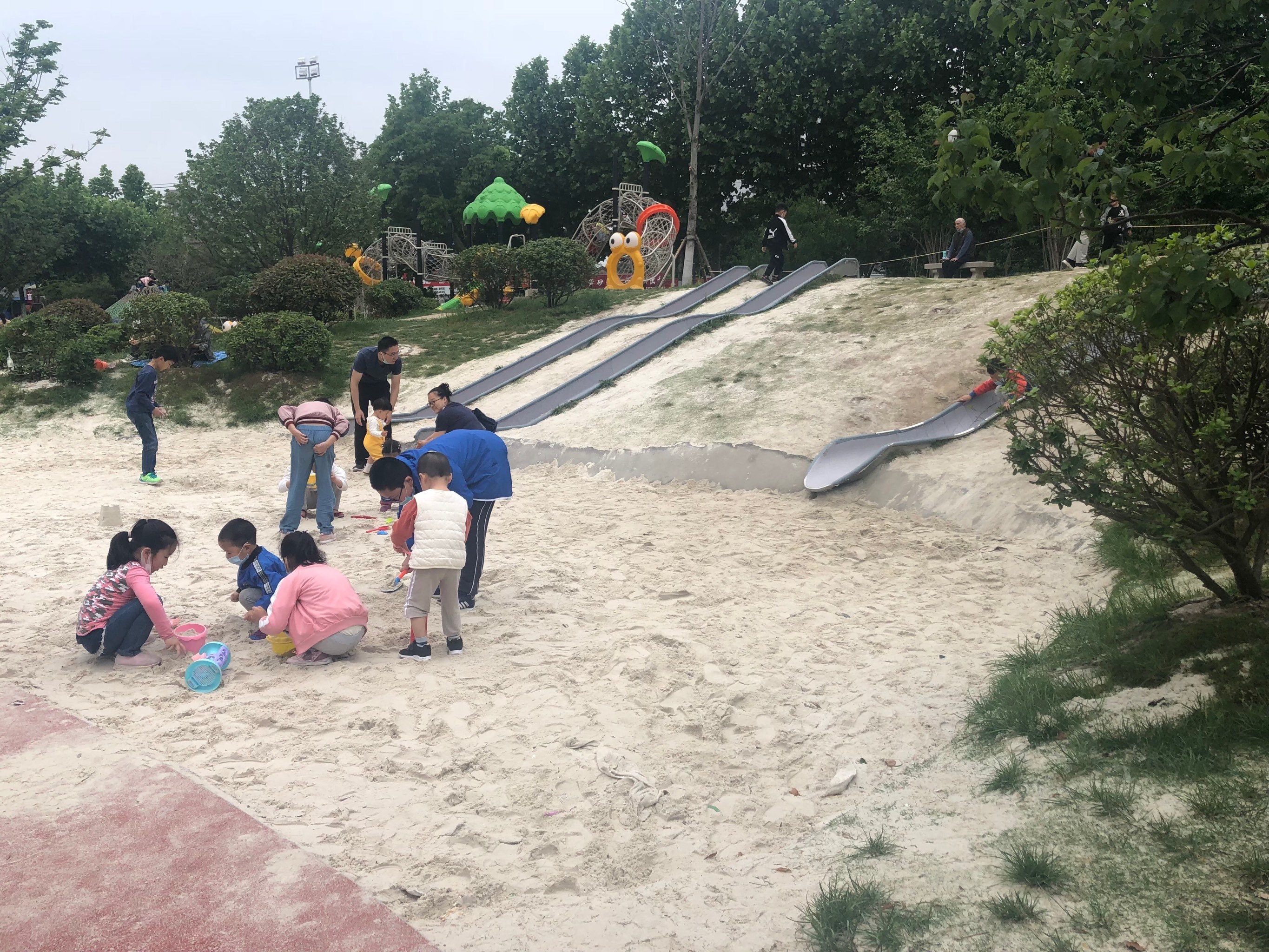 花冲公园经改造后焕然一新,已经成为东边人-大众点评