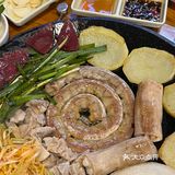 在青岛吃到韩剧同款烤牛肠 巨巨巨好吃！！！