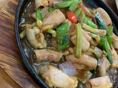 铁板竹肠王-顺德公平靓正特色牛花粥(花都店)