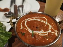 咖喱鸡配番茄奶油汁-克比叔叔印度餐厅Kebabs on the Grille(永康路分店)