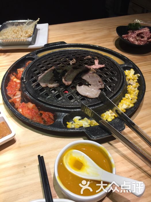 韩宫宴炭火烤肉(安庆八佰伴店)-胡椒黑猪里脊图片-安庆美食-大众点评