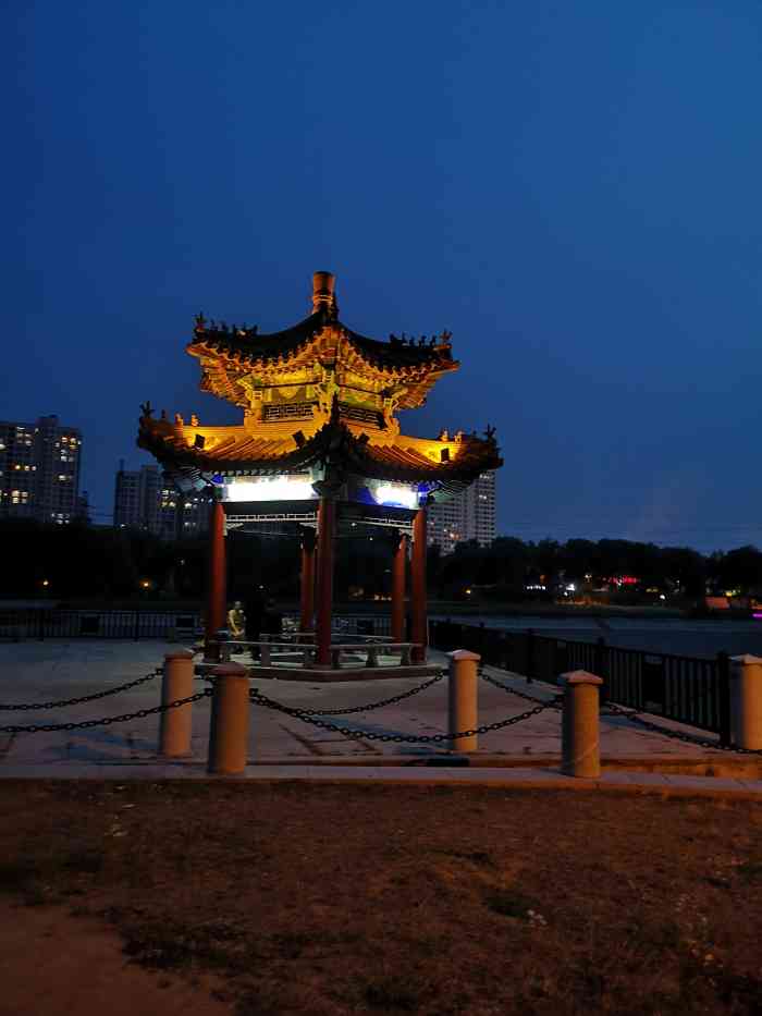 沂河公园-"曲阜城市不大,早上起来看看地图觉得公园离.