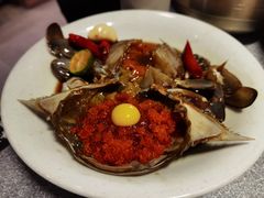 -草家酱蟹炭火烤肉店(珲春南路一店)