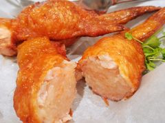 鲜虾胶酿脆皮鸡翅-港丽餐厅(杭大店)