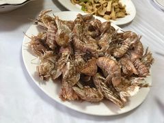 椒盐皮皮虾-宾朋海鲜特色美食餐厅·纯手工鲅鱼水饺(兴海路店)