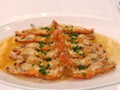 蒜蓉粉丝蒸红虾-醉辉皇上海之巅(上海中心大厦店)
