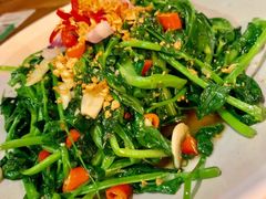 泰式炒豌豆尖-萨芭蒂高空花园餐酒吧