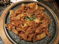 辣白菜炒五花肉-一品诚记烤肉(大连柏威年购物中心店)