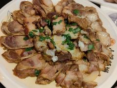 大肠灌肉-灶座小锅烀饼·铁锅炖(道里店)