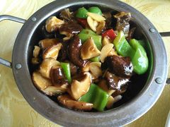 香菇牛腩煲-东北食府·铁锅炖(花溪湾店)