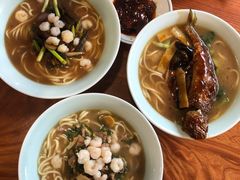 虾爆鳝面-奎元馆.百年奎元.非遗传承(西湖边的解放路店)