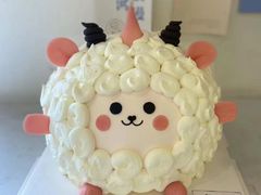 -咖咖熊蛋糕定制·英国蓝风车动物性淡奶油