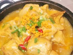 石锅海胆豆腐-日月昇海鲜码头(开发区五彩城店)