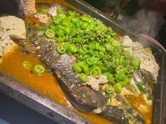 -探鱼·鲜青椒爽麻烤鱼(银泰城店)