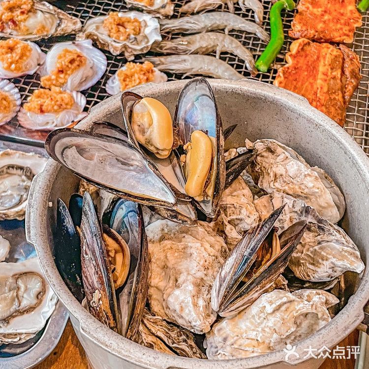 成都生蚝自助天花板!98r无限畅吃乳山生蚝🦪烤肉小吃甜品~