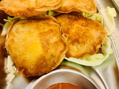 月亮虾饼-白仁仔· 活烤海鲜 宵夜(豫园店)