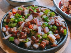 铁板牛仔粒-土桥手掌鸡·26年灌县老味道(都江堰店)
