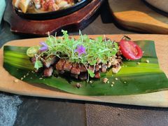 炙烤伊比利亚黑猪雪花肉-烛影拾光观景餐厅·创意菜·摄影·小提琴(大唐不夜城店)