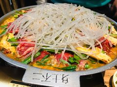 牛肉八带鱼饼土豪锅-京玉菲饭店(李村店)