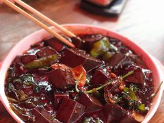 炒羊血-宝翔羊汤馆