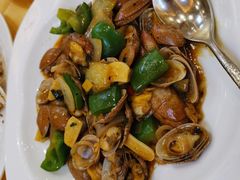 豉汁尖椒炒花甲-旺富东海大酒楼(海鲜街店)