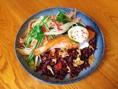 香煎三文鱼青木瓜超级碗-AFS Cafe & Canteen(闽江二路店)