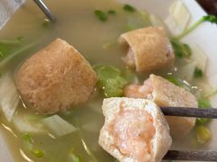 青蚕豆煮豆腐包酿黑虎虾-元古雲境(太古里店)