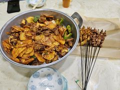 -尕有炕锅烤羊肉