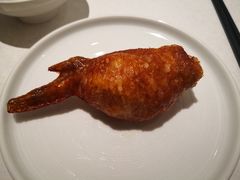 鲜虾胶酿脆皮鸡翅-港丽餐厅(杭大店)