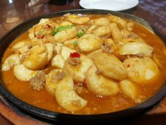 铁板浇汁日本豆腐-嘉年华面包房餐厅（饺子馆）(陶然亭店)