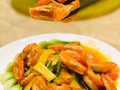 碧绿上汤焗大虾-广东胜利宾馆西关粤中餐厅